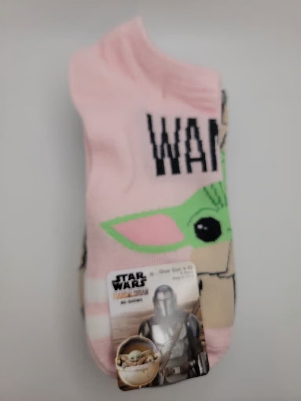 Star Wars The Mandalorian The Child Naps and Snacks No-Show Ankle Socks 5 Pair
